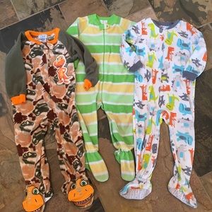 Boys Size 3T Sleeper Pajamas